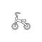 Outline icon - Kids tricycle
