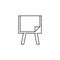 Outline icon - Painting stand