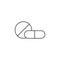 Outline icon - Pills