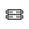 Outline Icon - Server rack