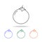 Outline Tomato icon. Elements of fruits and vegetables in multi colored icons. Premium quality graphic design icon. Simple icon fo