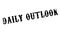 Daily Outlook rubber stamp