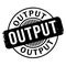 Output rubber stamp