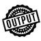 Output rubber stamp