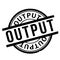 Output rubber stamp