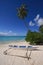 Outrigger Canoe on Beach