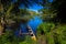 Outrigger Canoe on Wailua river