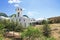 Outside the Biosphere 2 in Tucson Arizona