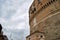 Outside overview of Sant`Angelo Castle Italy