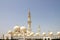 Outside view of Jumeirah Mosque in Dubai.