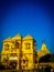 Outside view of Somnath temple in Gujarat India. Somnath temple in India. Hindu temple in India