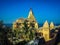 Outside view of Somnath Temple in Gujarat India, Somnath temple view, Famous Hindu Temple of Somnath