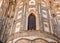 The outsides of the principal doorways and their pointed arches of the ancient Cathedral Church in Monreale, Sicily