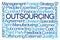 Outsourcing Word Cloud