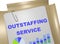 Outstaffing Service - business concept