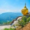 The outstanding Golden Rock shrine, Kyaiktiyo, Myanmar