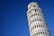 The outstanding view of the Leaning Tower in Pisa,