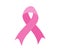 Outubro Rosa - Pink October in Brazilian language. Breast Cancer Awareness campaign web banner. Handwritten lettering.