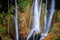 Ouzoud waterfalls, Grand Atlas in Morocco. This beautiful nature background is situated in Africa