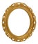 Oval Decorative Picture Frame