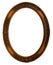 Oval Decorative Picture Frame