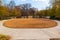 Oval lawn and Leaders Grove Arbor in Piedmont Park, Atlanta