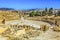 Oval Plaza 160 Ionic Columns Ancient Roman City Jerash Jordan