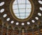 Oval room of the Richelieu Public National library in Paris