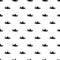 Oval submarine pattern vector seamless