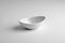 Oval white bowl