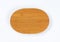 Oval wooden cheese board