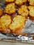 Oven baked garlic bread with a golden brown crust