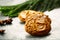 Oven fresh sweet cookies- vegan diet snack