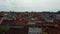 Over the rooftops of Munich - aerial view over the city