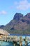Over water bungalows in Bora Bora