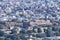 Overall bird eye view of Jaipur Monument & city from Nahargarh Fort ,Jaipur, Rajasthan, India