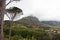 Overcast mountains in South Africa