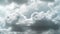 Overcast sky. Dark dramatic gray sky and white clouds before rain. Cloudy and moody sky. Storm sky. Cloudscape. Gloomy and moody