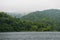 An overcast summers day on Lake Kozjak at Plitvice Lake