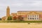 Overcast view of the campus of Texas Tech University