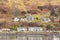 Overcast view of the Mallaig port