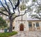 Overcast view of the St. Mark`s Episcopal Church