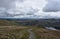 Overcast Views of Haweswater Resevoir From Fell