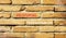 Overcoming perfectionism symbol. Concept words Overcoming perfectionism on beautiful brick wall. Beautiful red brown brick wall
