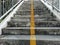 Overcrossing way, Low Angle View of Stairway to the Overpass Flyover