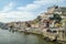 Overcrowded riverfront in colorful Ribeira district