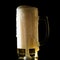 Overflowing beer mug