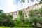 overgrown gorge of Ihlara Valley in Cappadocia