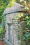 Overgrown grave Tavistock graveyard