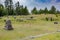 Overgrown Graveyard at Bethel,Maine